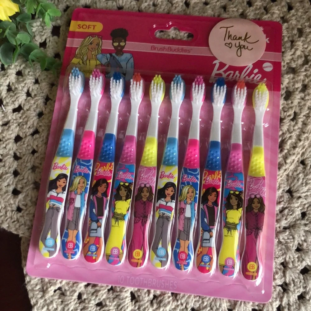 Barbie Soft Toothbrush Set